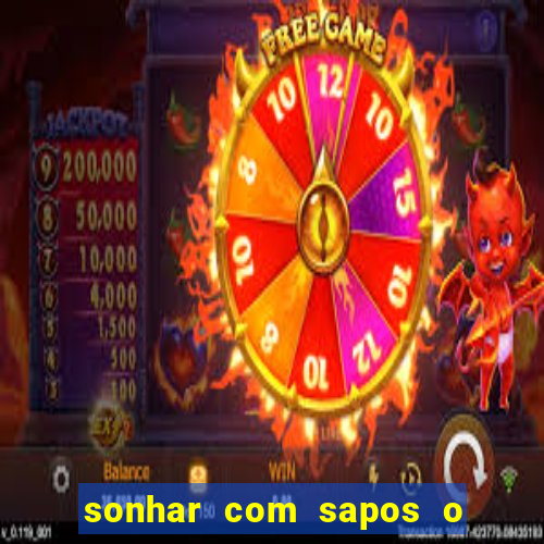 sonhar com sapos o que significa